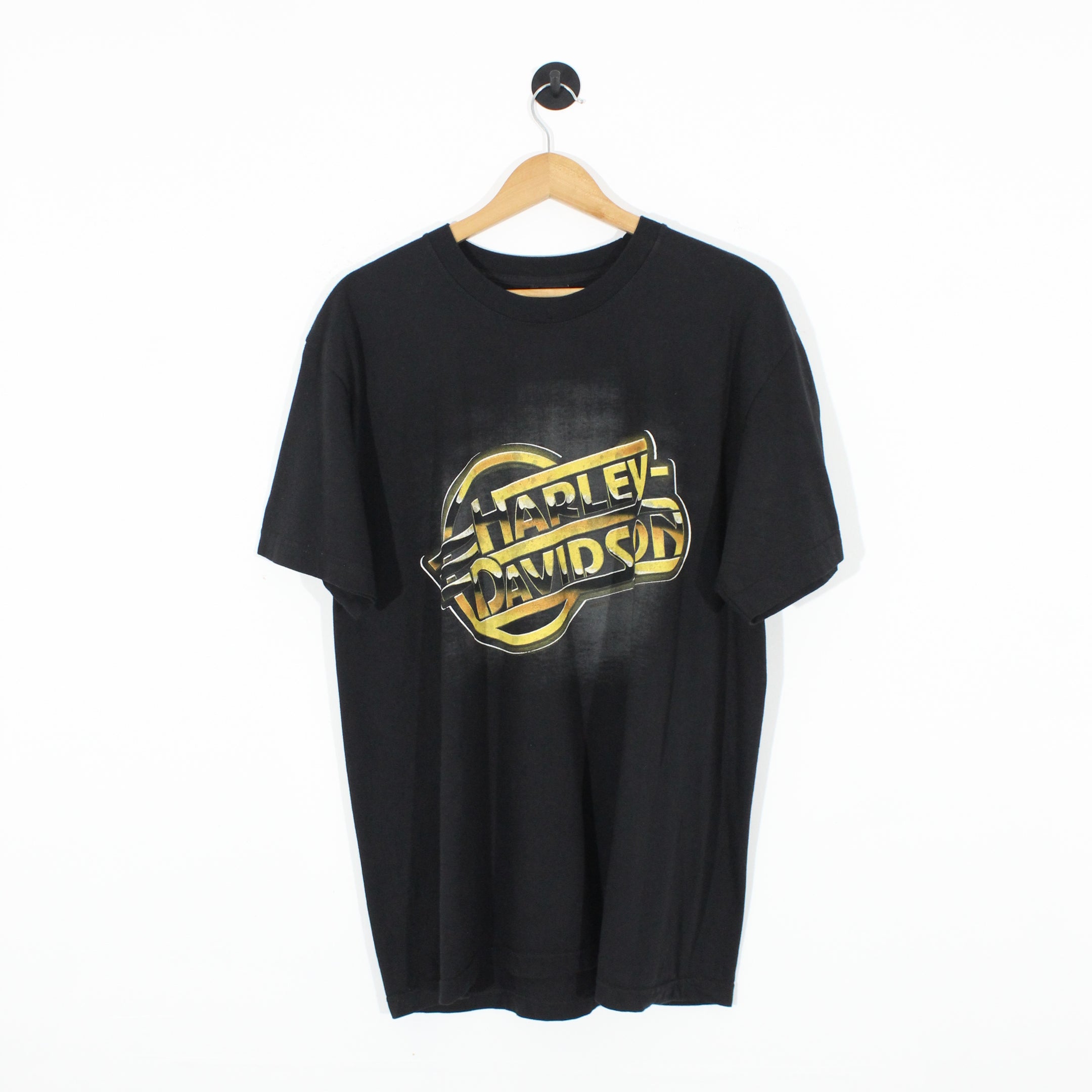 Harley Davidson Port Charlotte Back Print T-Shirt (L)