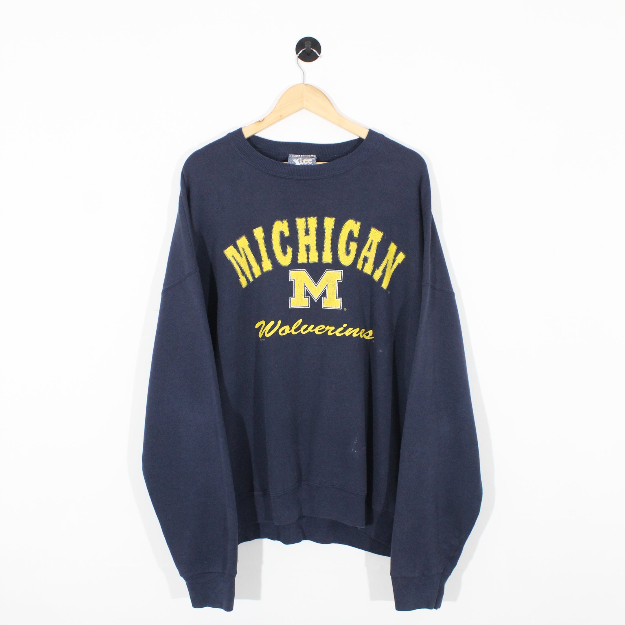 Michigan Wolverines Printed Sweatshirt (2XL)