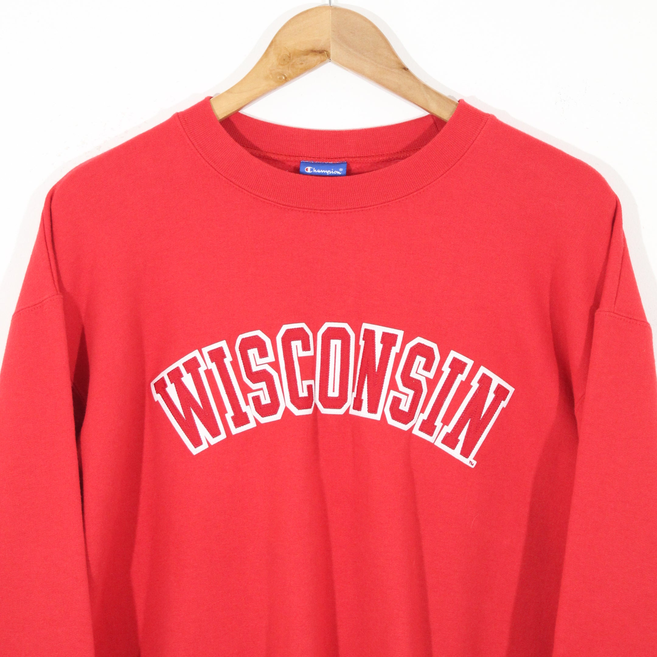 Champion Wisconsin Sweatshirt (L)