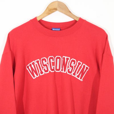 Champion Wisconsin Sweatshirt (L)