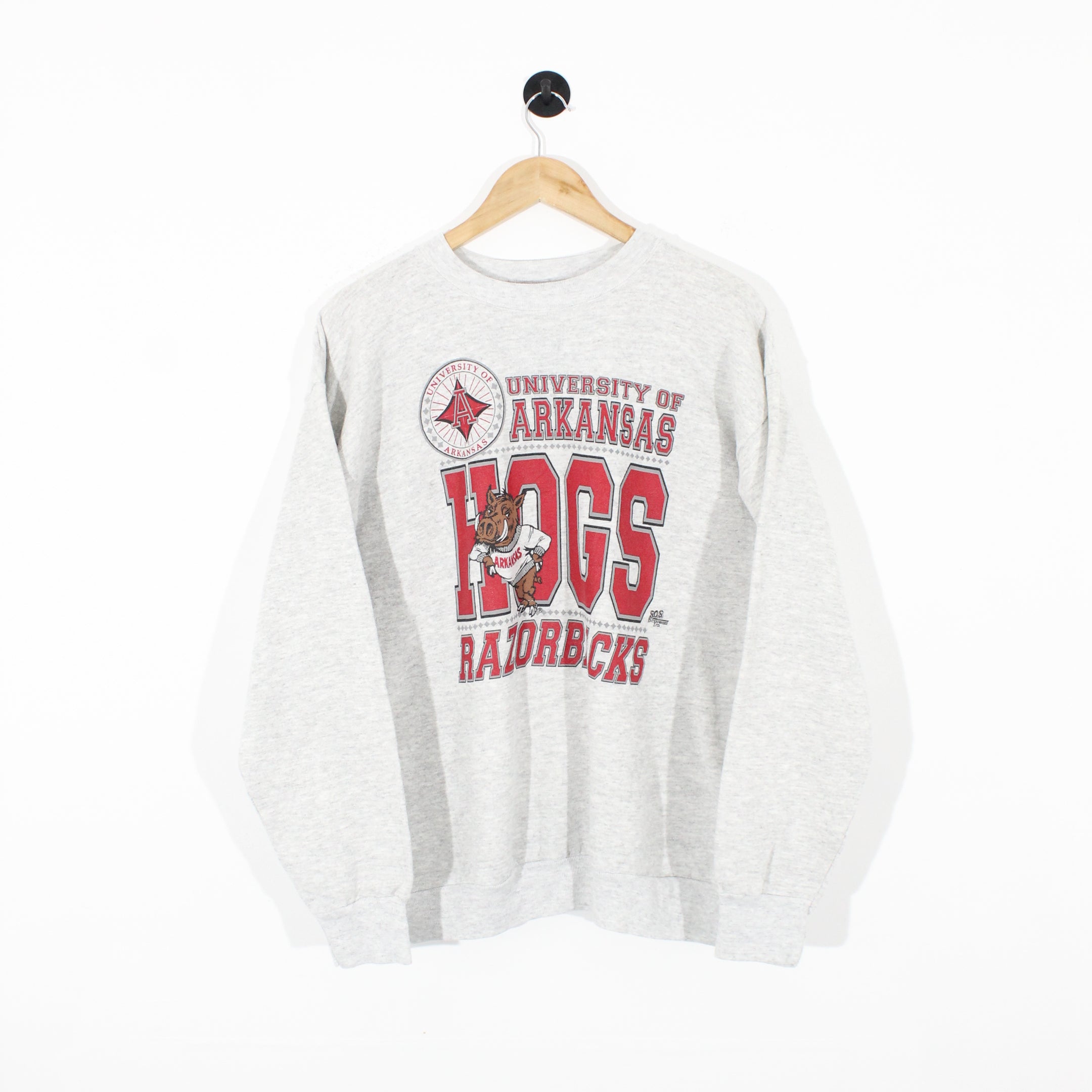 Vintage Arkansas Razorbacks Sweatshirt (L)