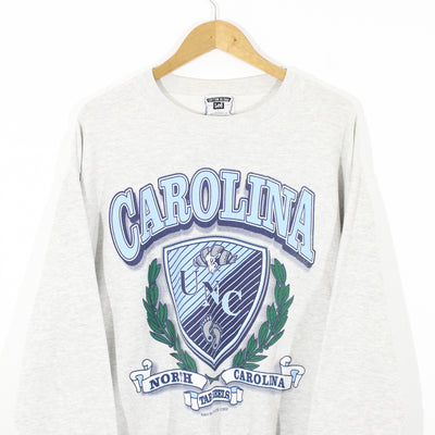 Vintage Carolina Tar Heels Printed Sweatshirt (L)