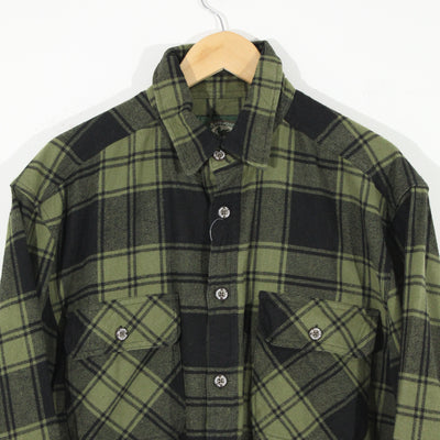Vintage Thick Flannel Shirt (L)
