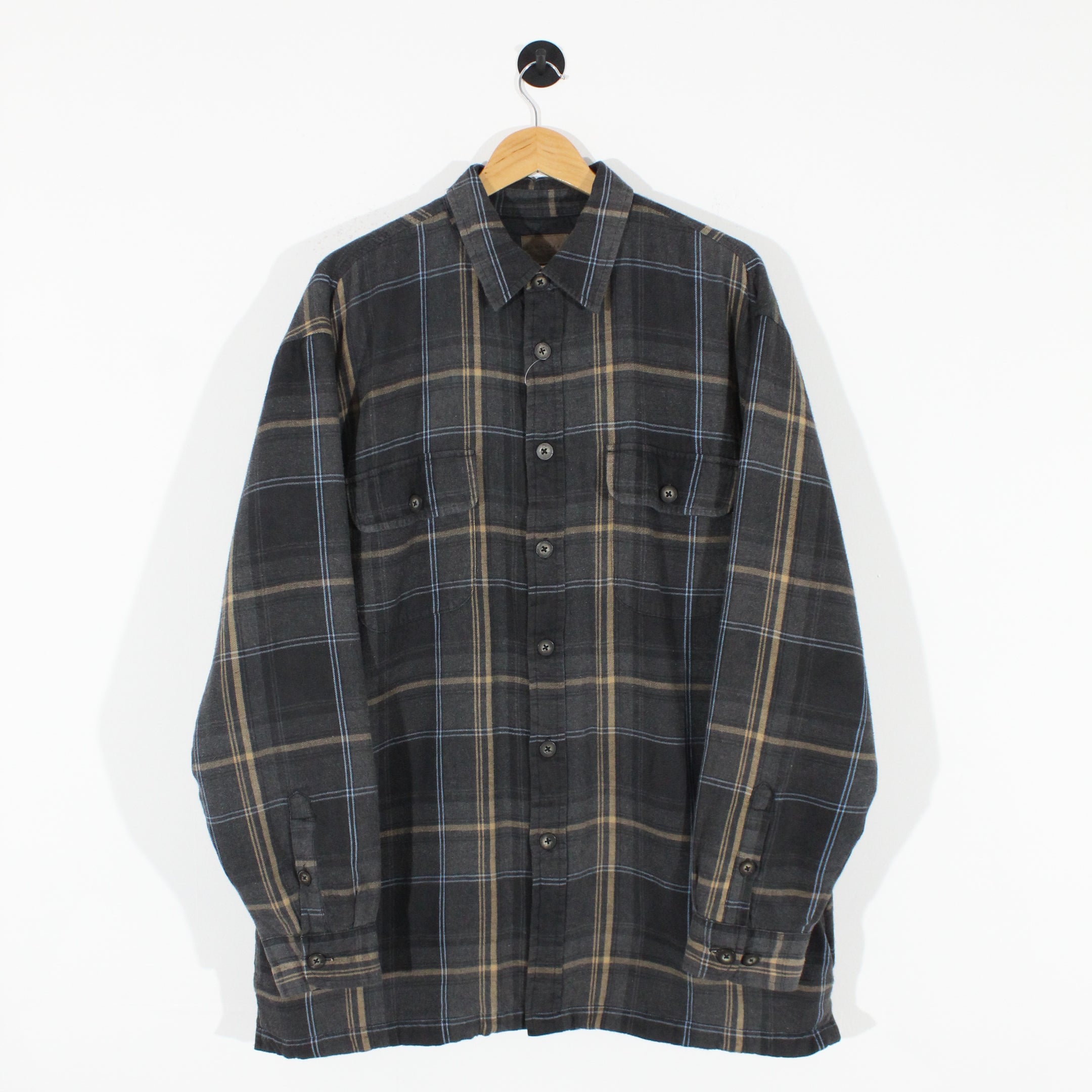 Vintage Padded Flannel Jacket (XL Tall)