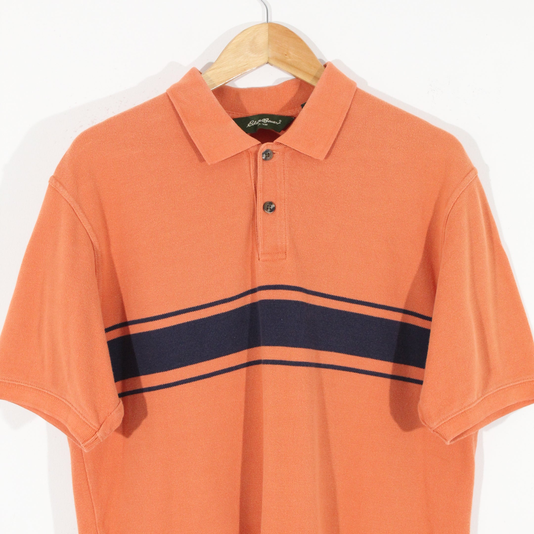 Eddie Bauer Striped Polo (S)