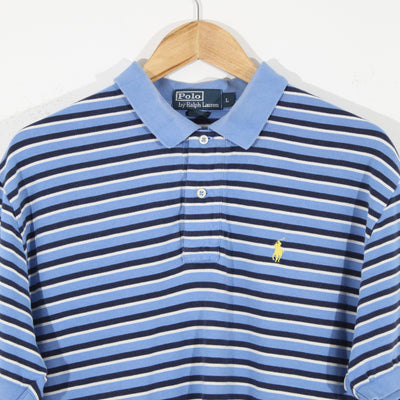 Striped Ralph Lauren Polo Shirt (L)