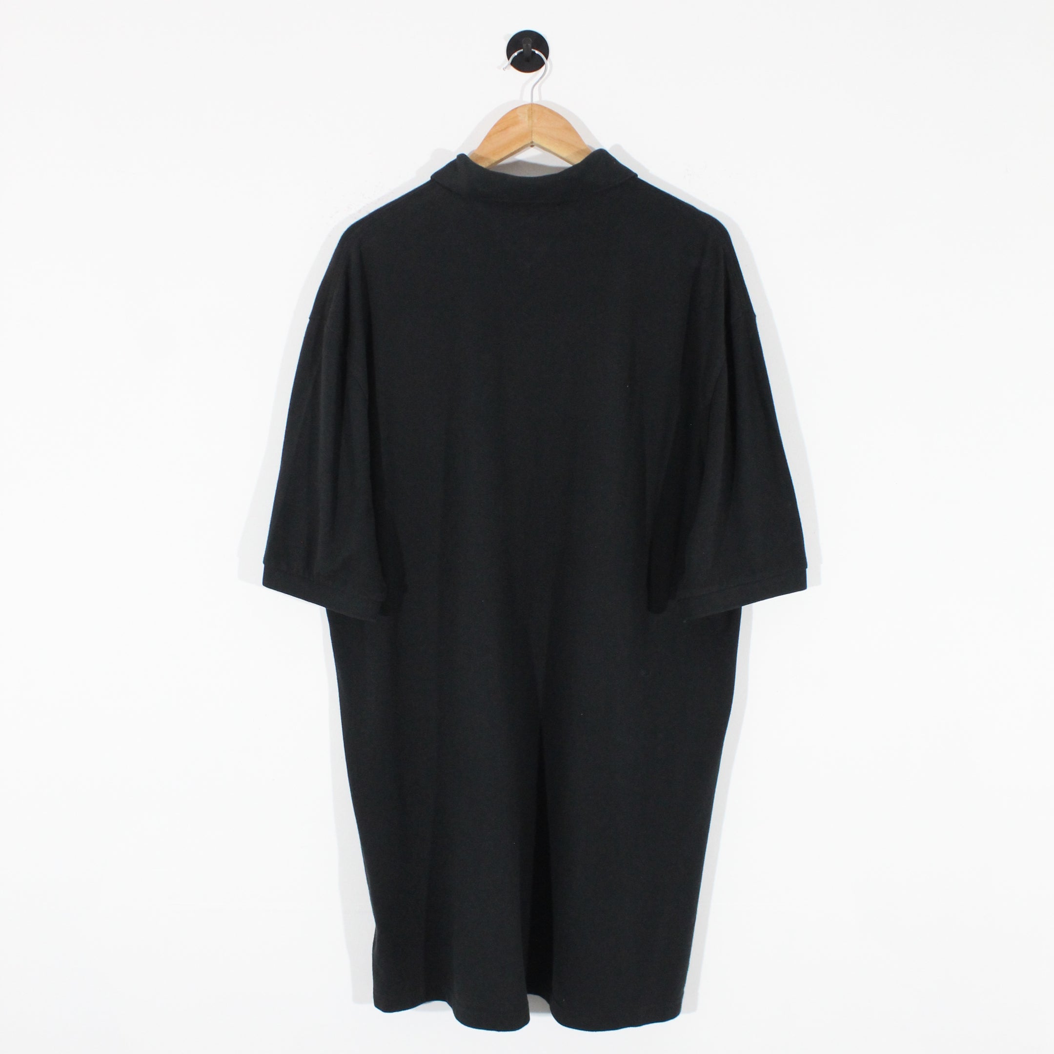 Black Tommy Hilfiger Polo Shirt (2XL)