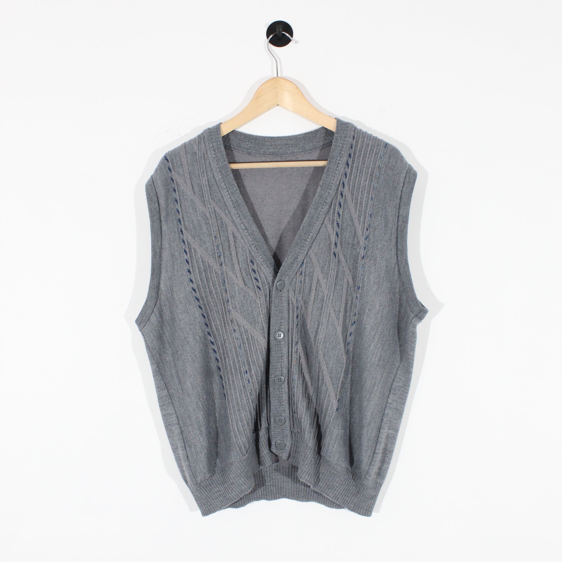 Vintage Knitted Vest (L)