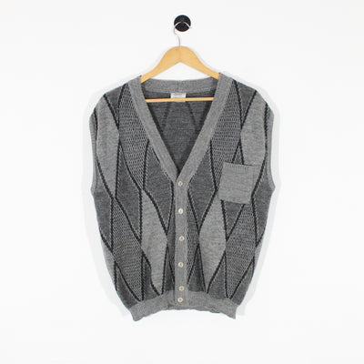 Vintage Knitted Vest (M)
