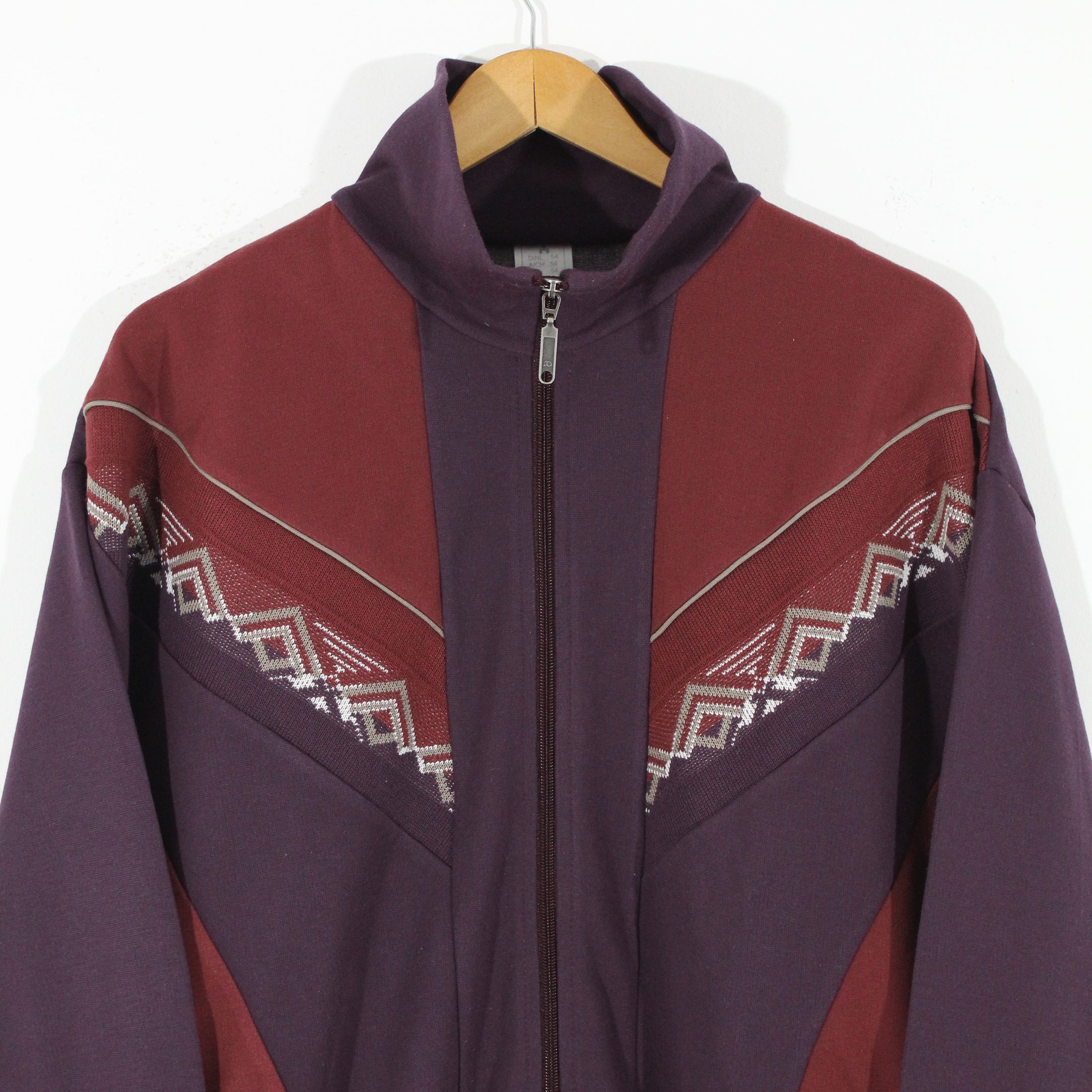 Vintage Red Track Jacket (XL)