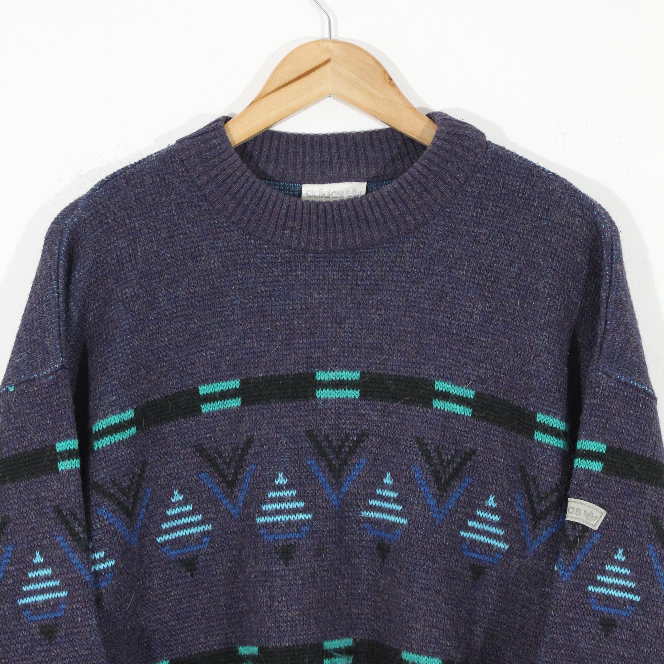 90's Adidas Chunky Sweater (L)