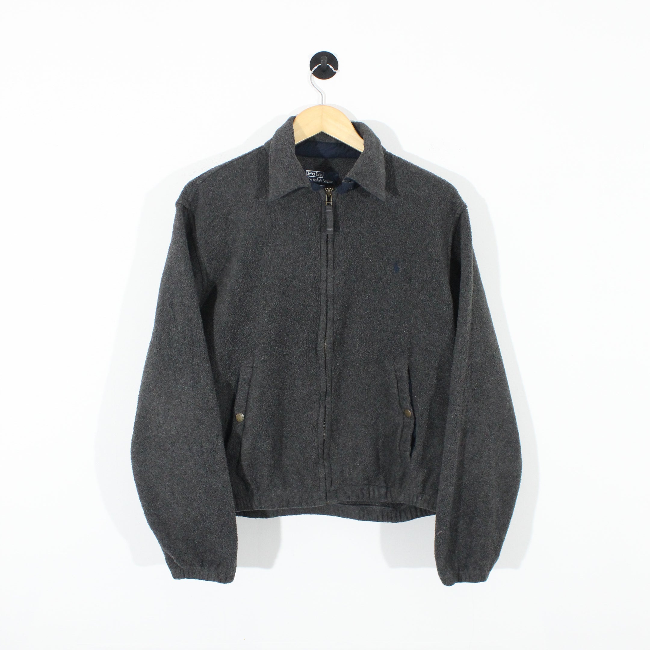 Vintage Ralph Lauren Fleece Harrington Jacket (M)