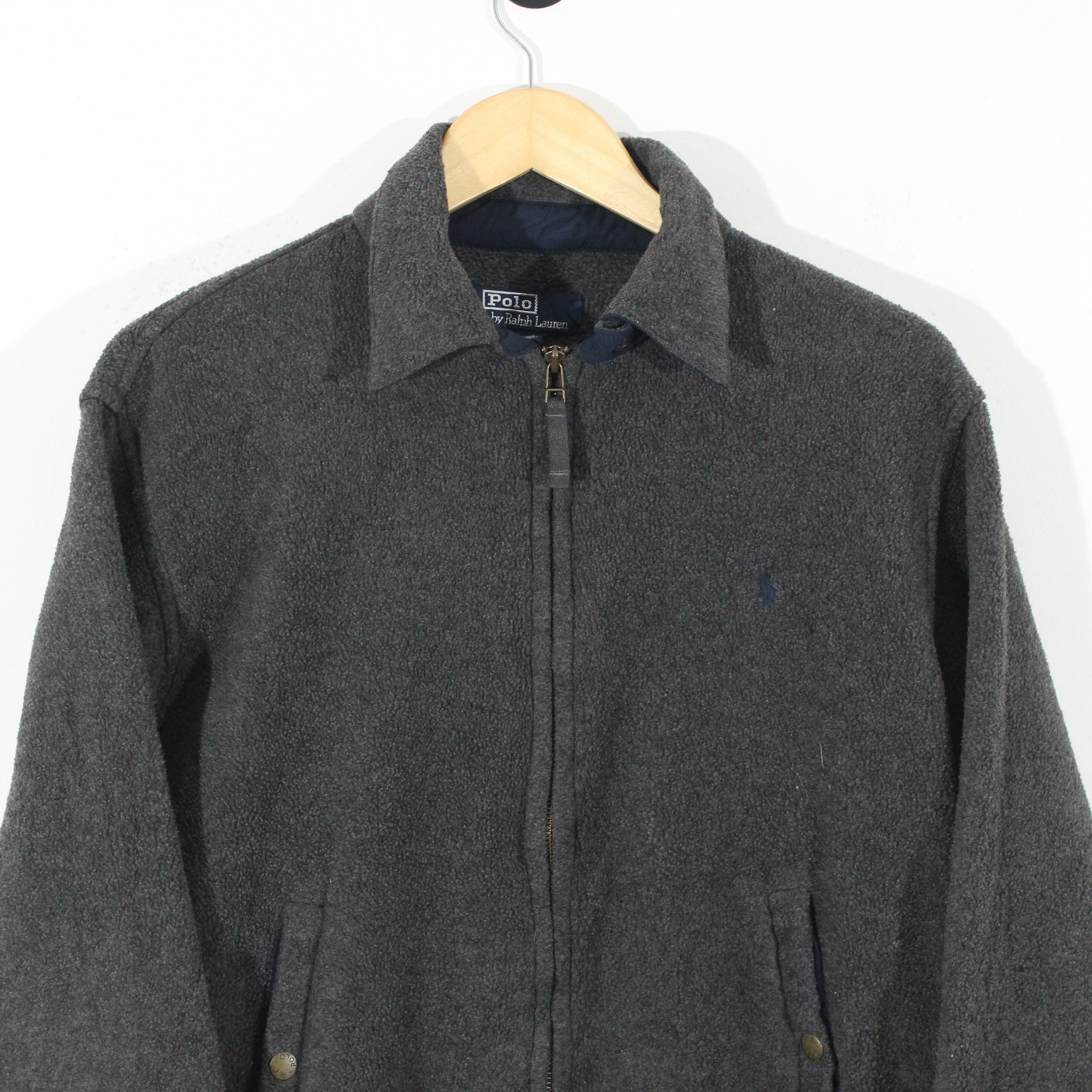 Vintage Ralph Lauren Fleece Harrington Jacket (M)