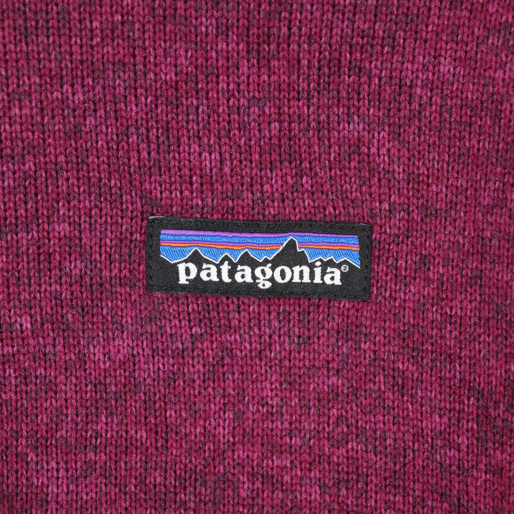 Womens Patagonia Quarter Zip Knit Fleece (L)