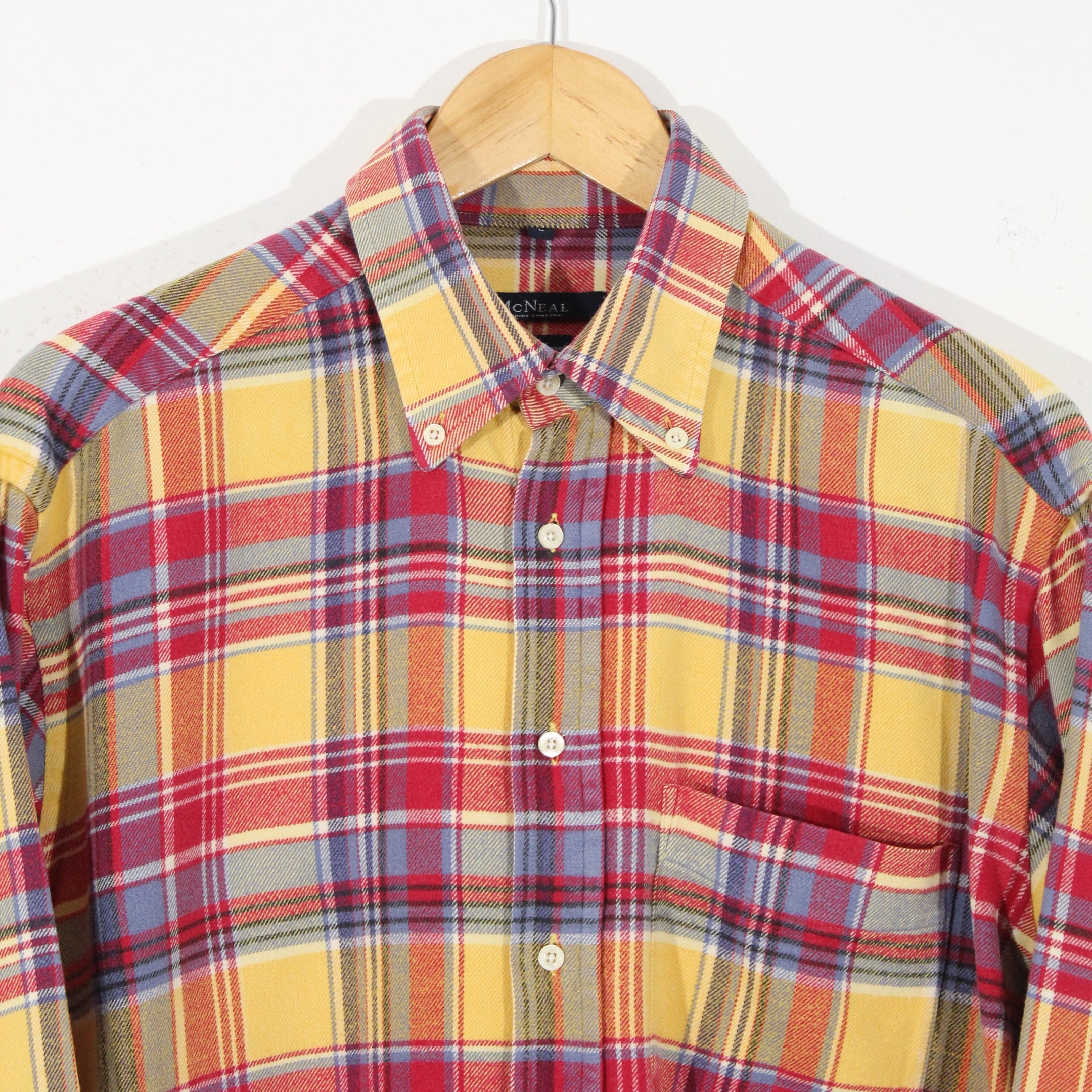 Checked Flannel Shirt (L)