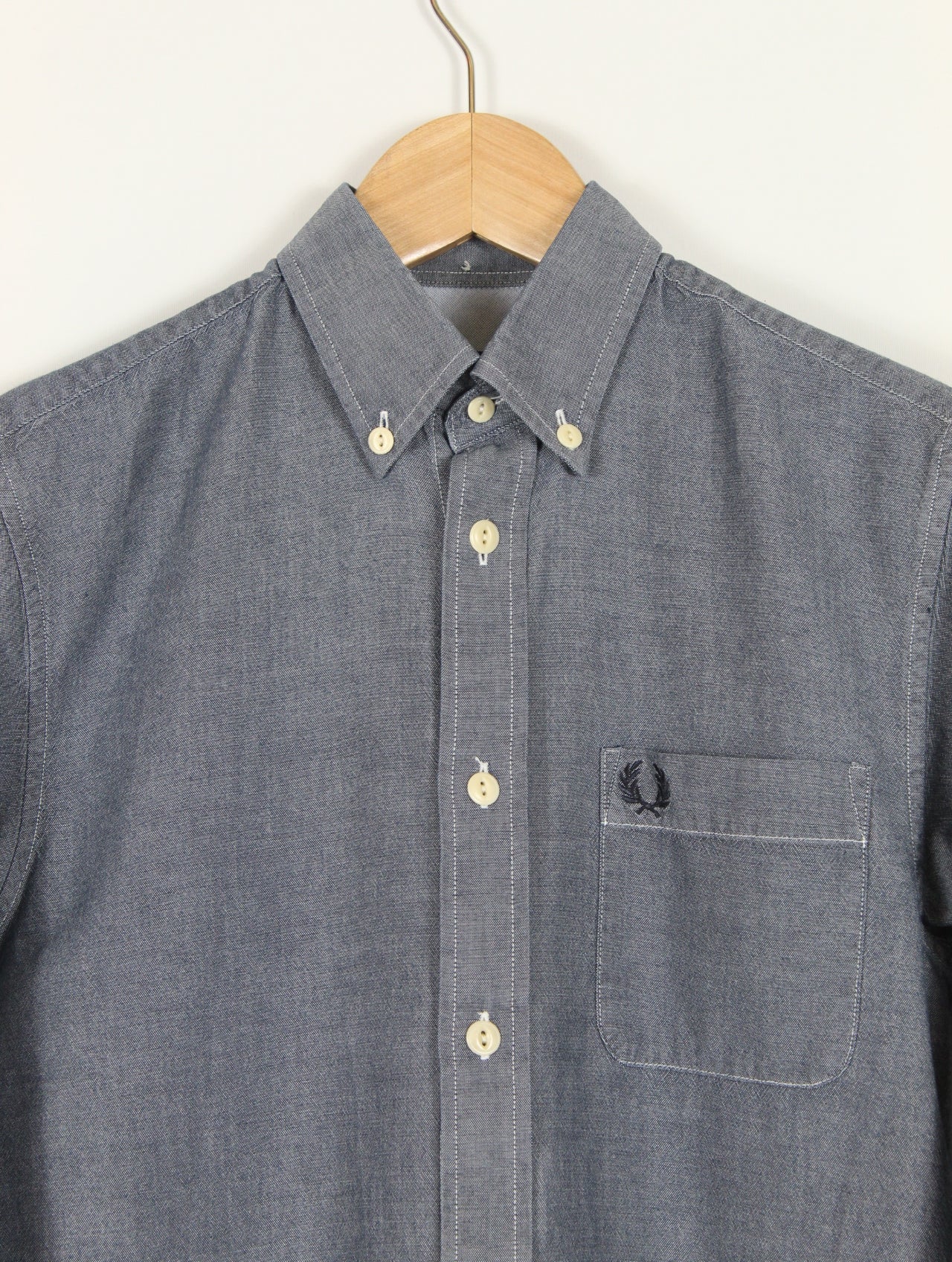 Fred Perry Chambray Shirt (XS)