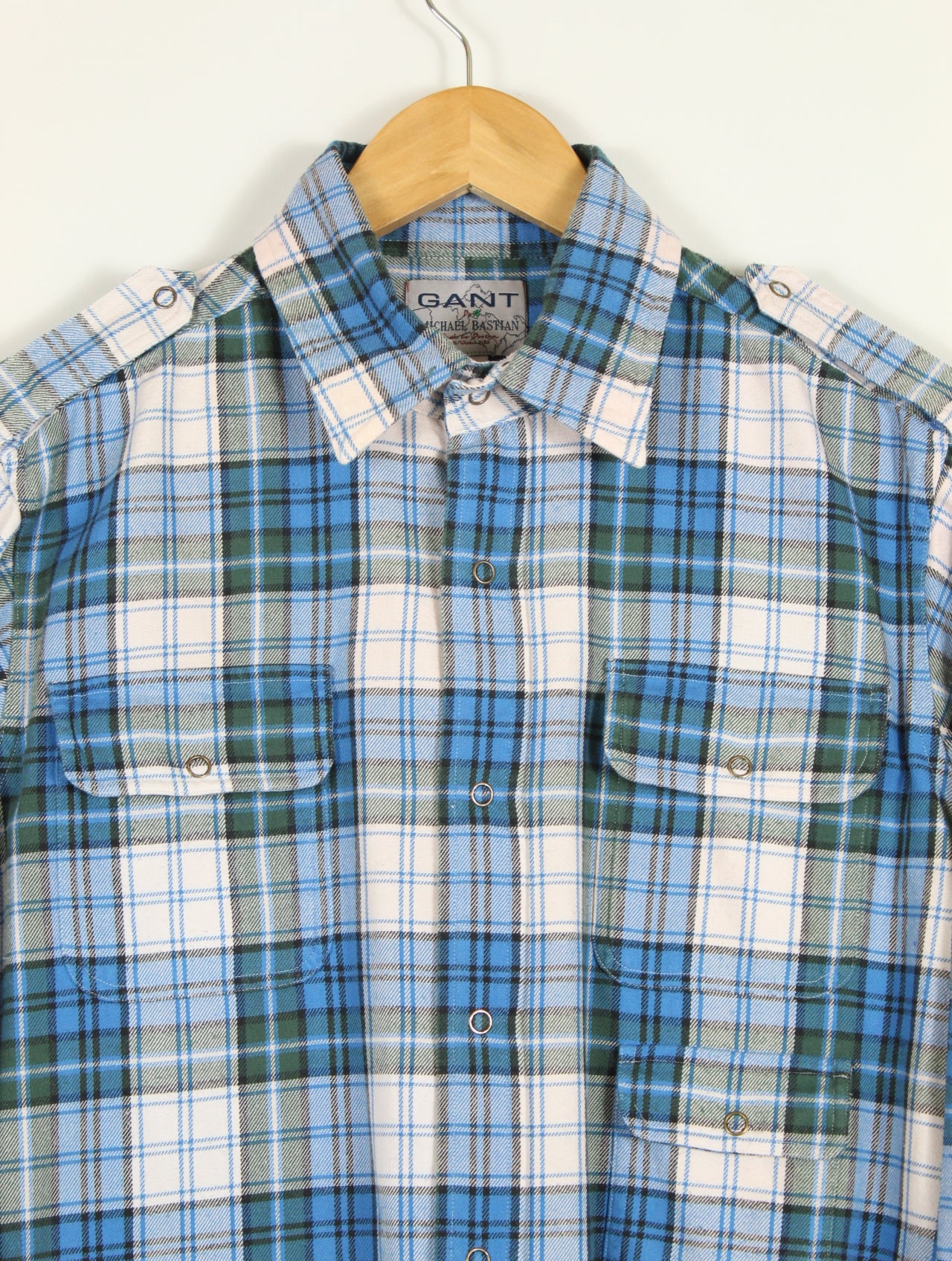 Gant Checked Flannel Shirt (M)