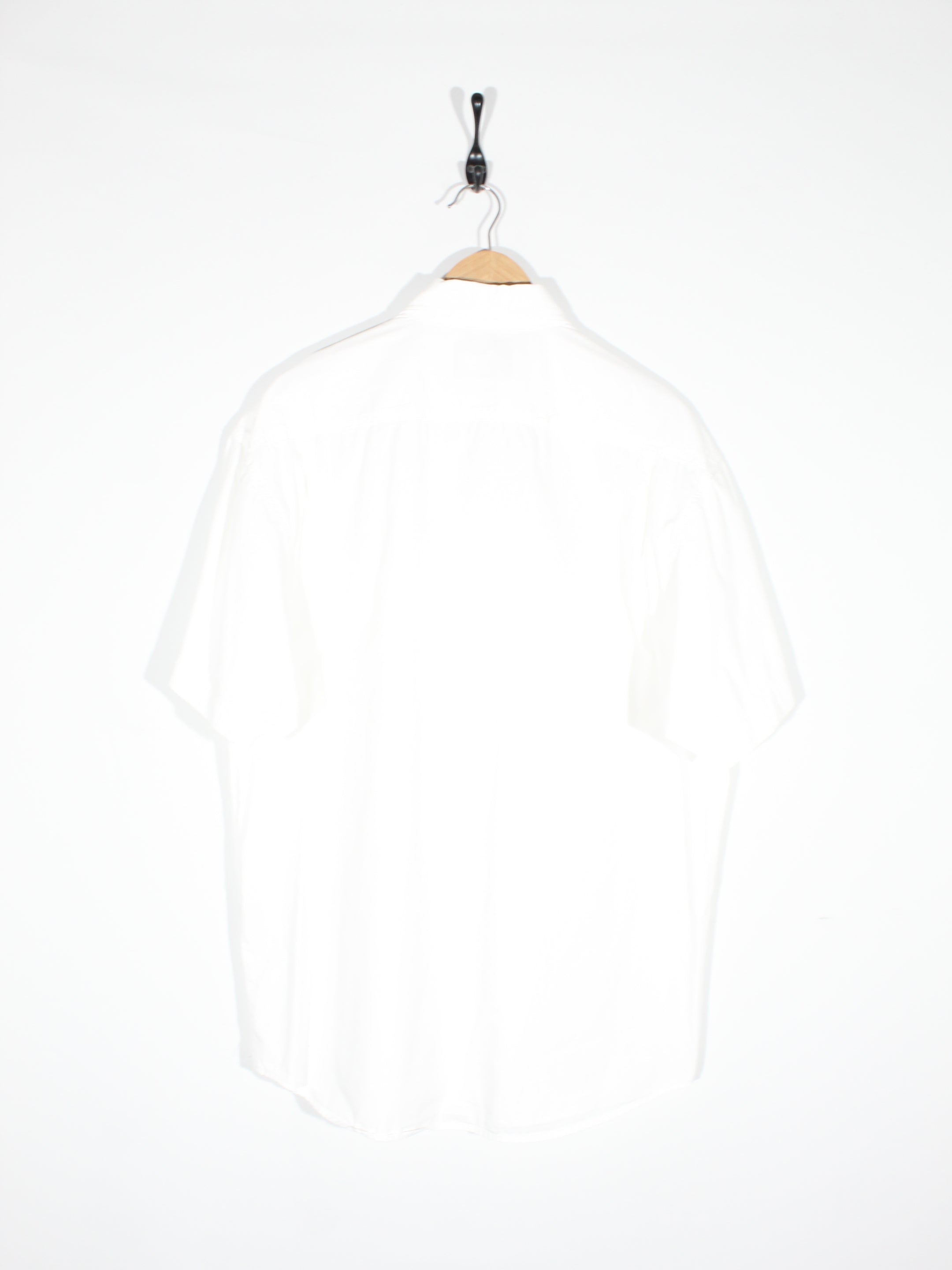 Vintage Wrangler Western Short Sleeve White Shirt (XL)