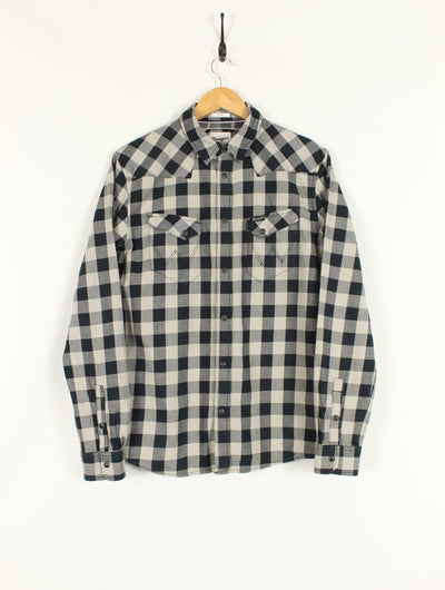 Slim Checked Wrangler Shirt (M)