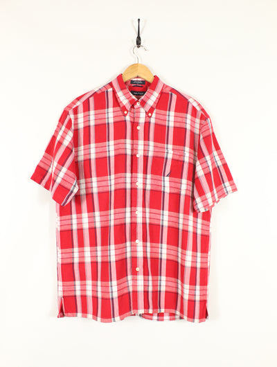 Nautica Rayon & Linen Shirt (L)