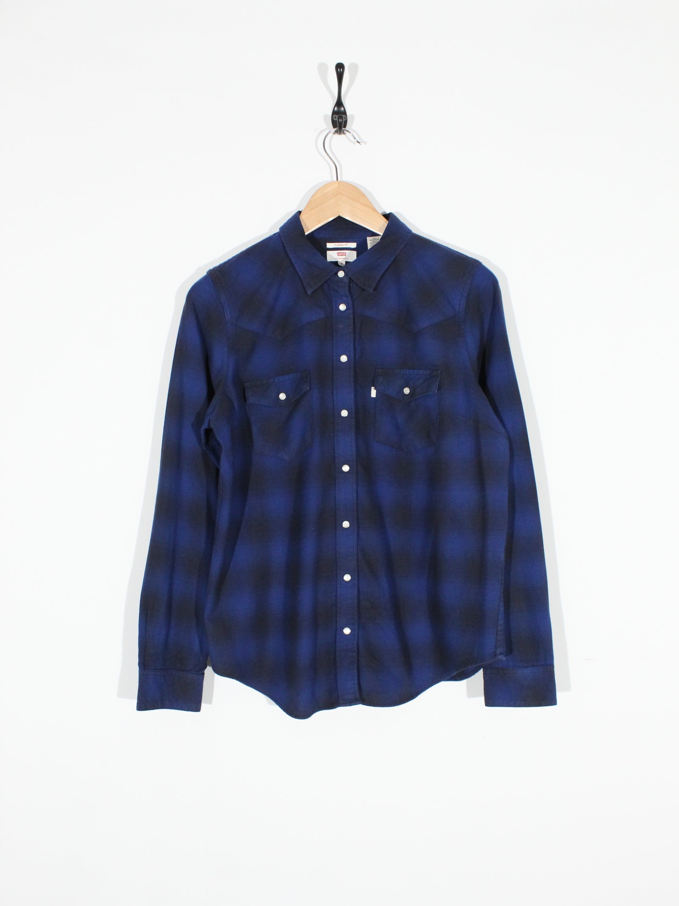 Levis Checked Flannel Shirt (M)