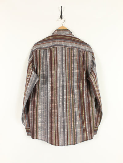 90's Striped Shirt (M)