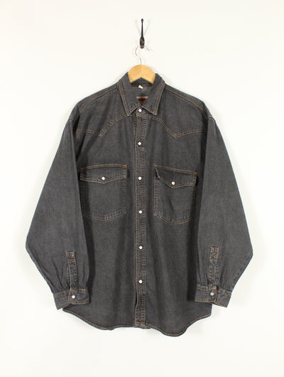 Vintage Denim Shirt (L)