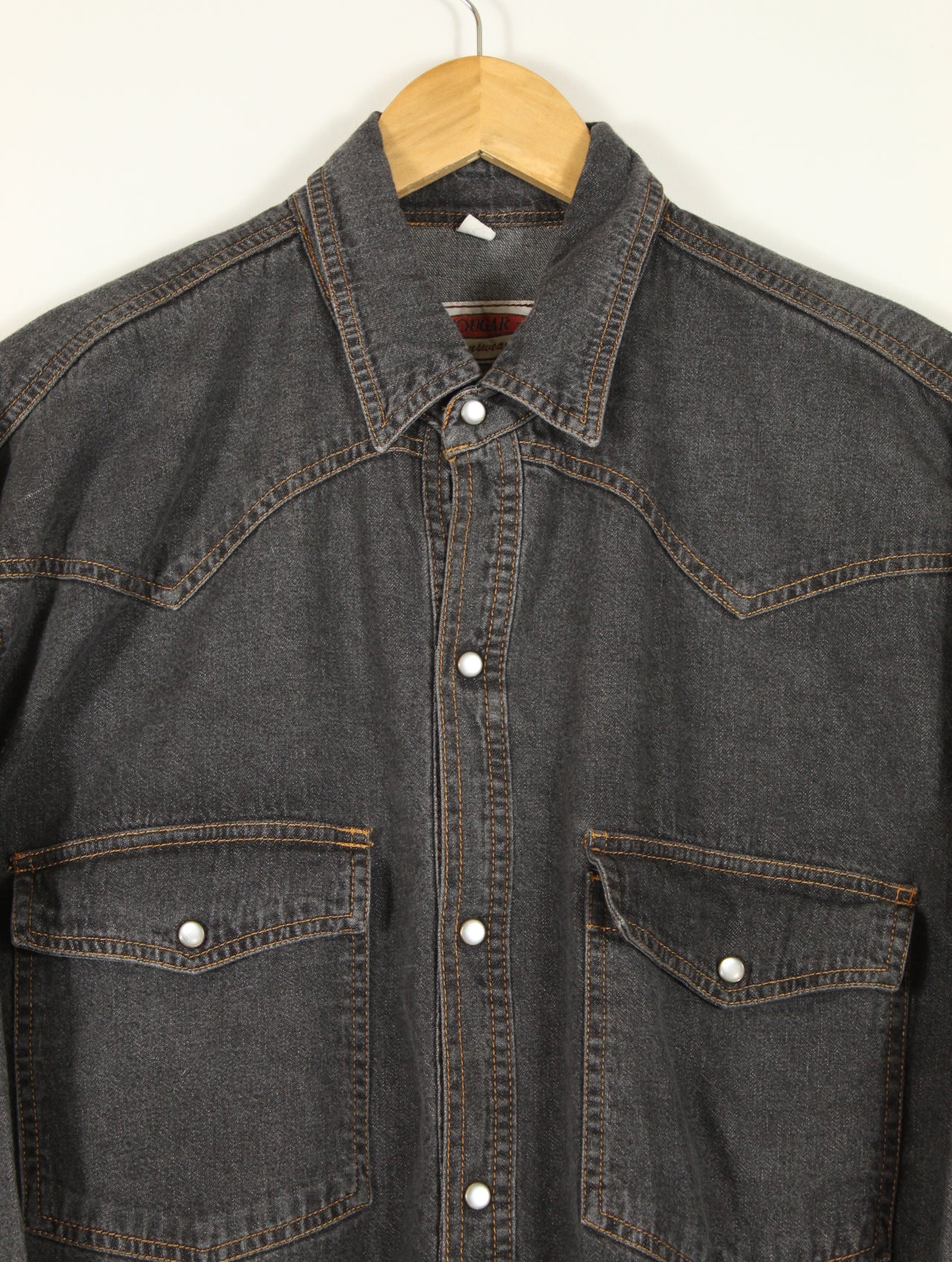 Vintage Denim Shirt (L)