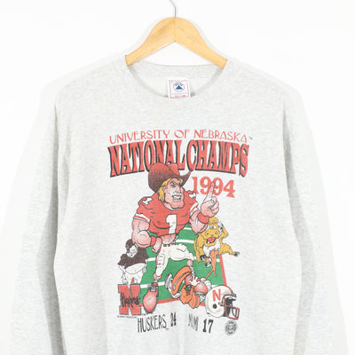 '94 Nebraska Huskers Printed Sweatshirt (M/L)