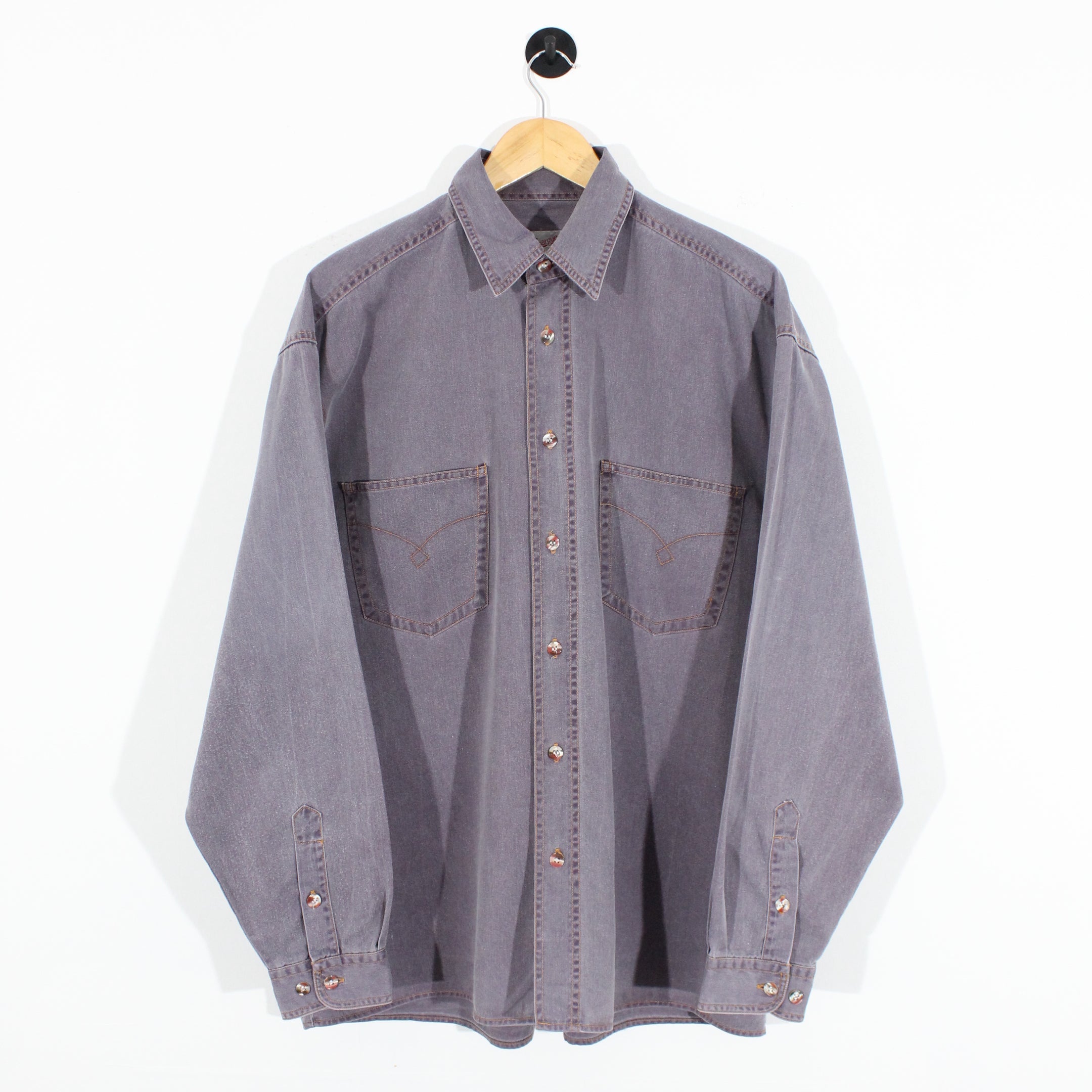 Vintage Denim Shirt (M)