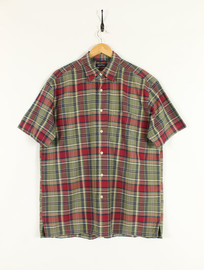 Plaid Nautica Shirt (L/XL)