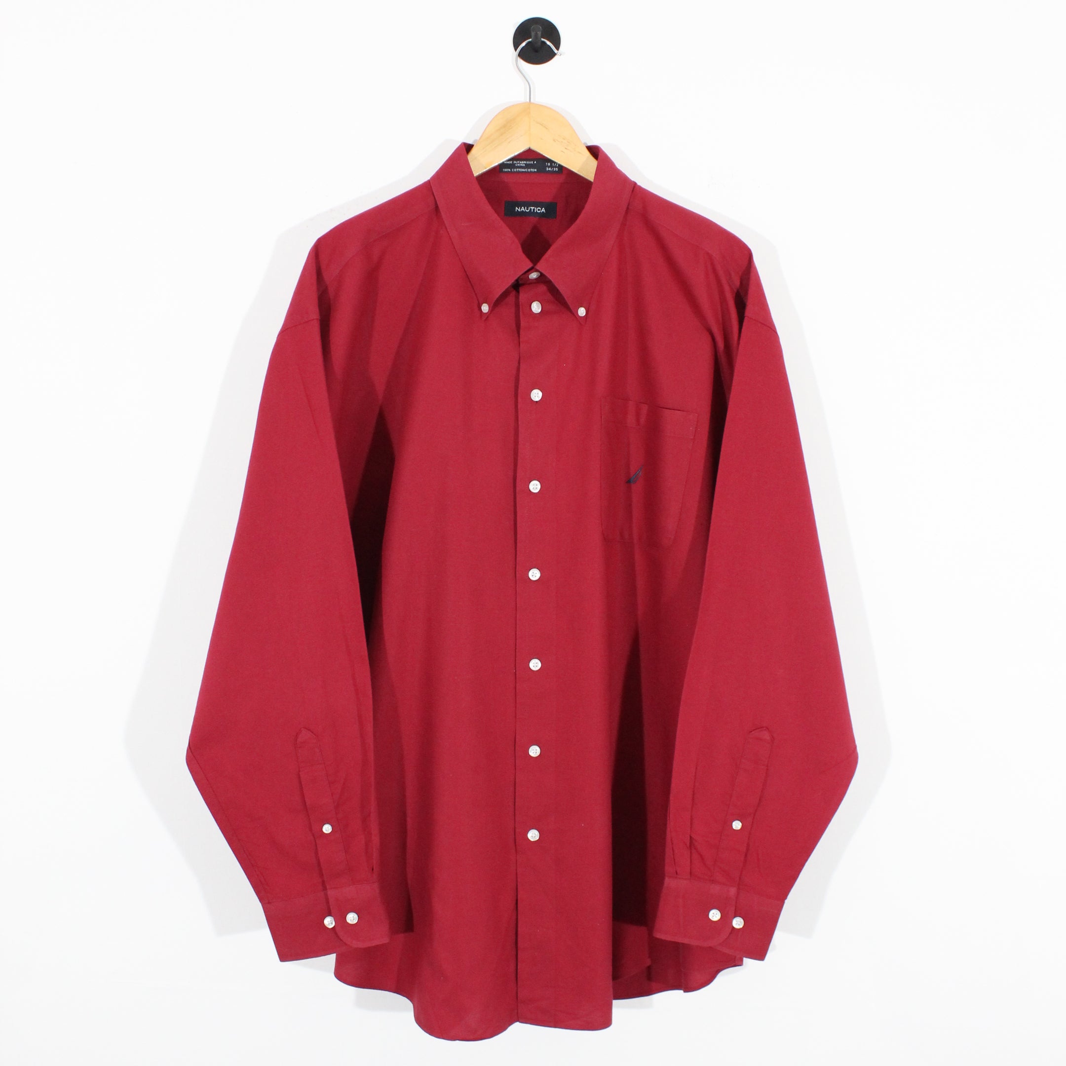 Red Nautica Shirt (2XL/3XL)