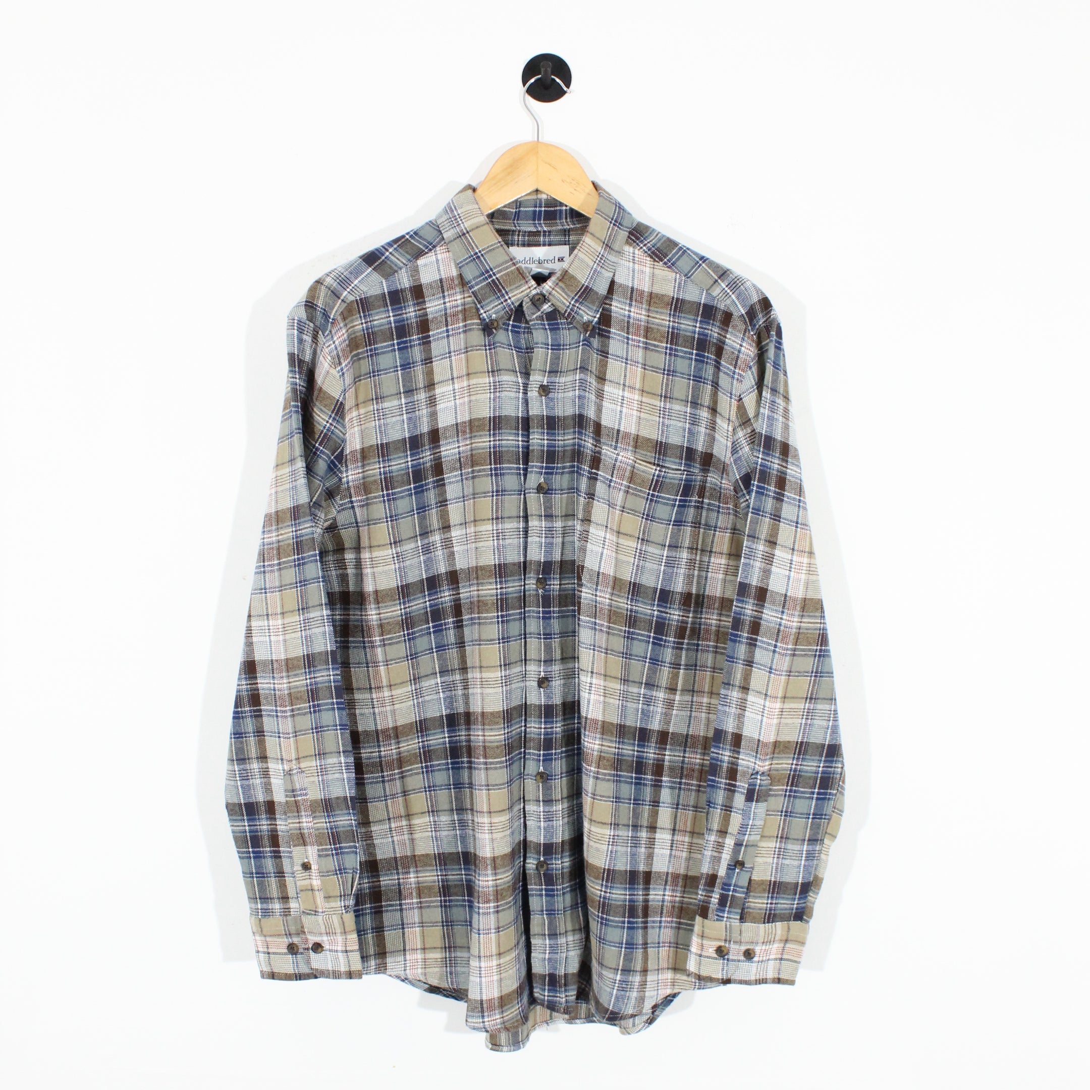Checked Flannel Shirt (M)