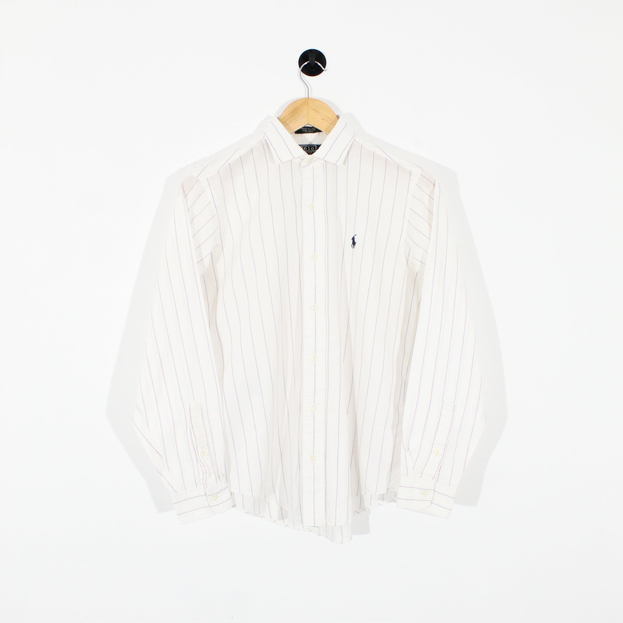 Womens Ralph Lauren Striped Shirt (M)